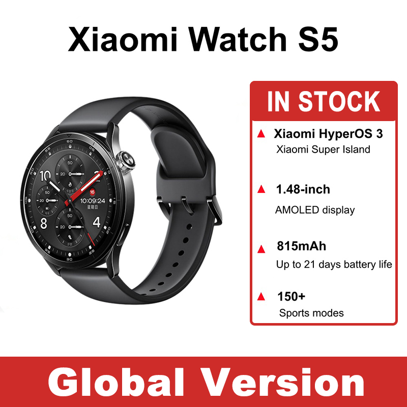 Timex Watches Smartwatch - Küresel Sürüm Xiaomi Watch S5 Akıllı