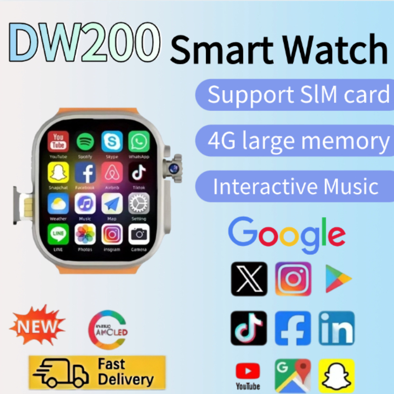 Smartwatch Watches Price - Network Akıllı Saat DW200 SIM Kartlı
