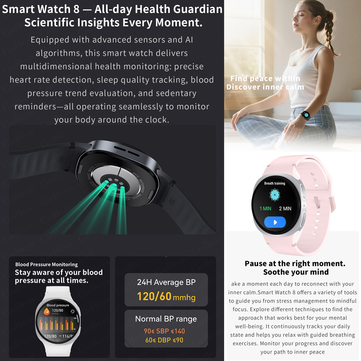 2026 Yeni Saatler 8 Mini GPS İ - Smartwatch Watches For Women With Gps incelemesi ve fiyatı