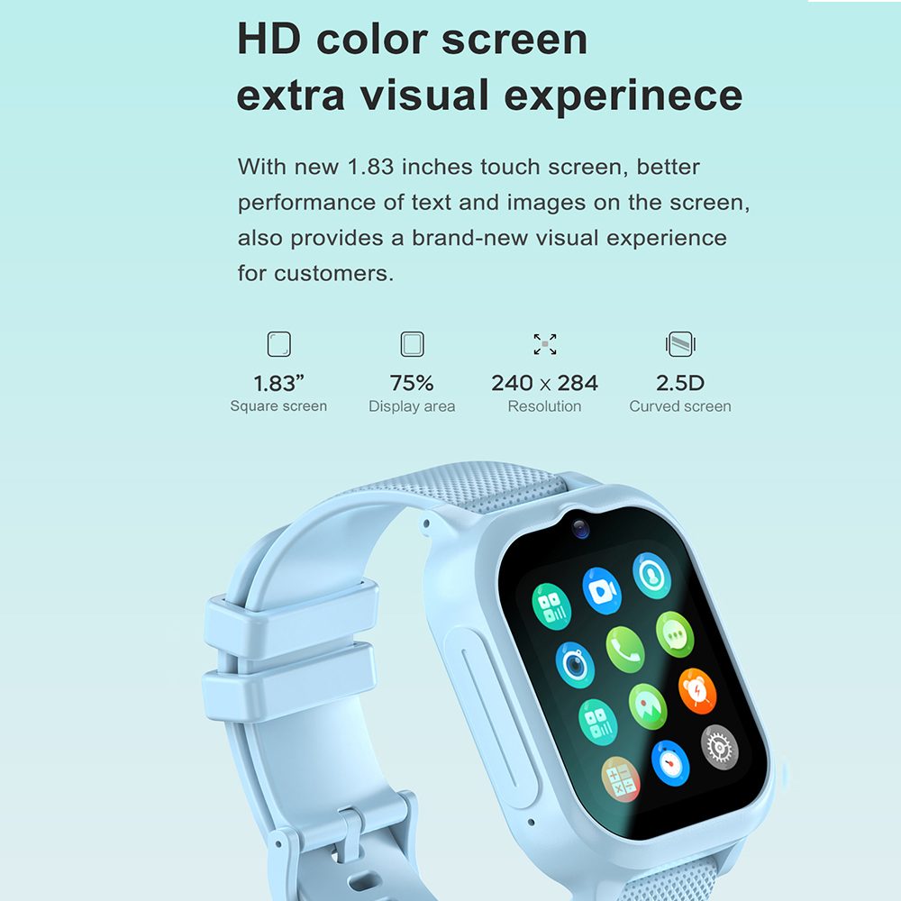 Akıllı saat Çocuklar 4G GPS WI - Smartwatch Watches For Girls incelemesi ve fiyatı