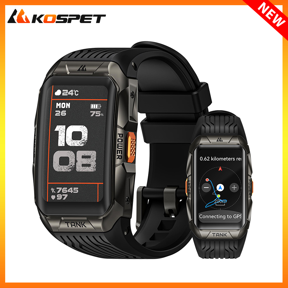 2025 KOSPET TANK X2 Ultra Akıl - Altimeter Compass Watch incelemesi ve fiyatı