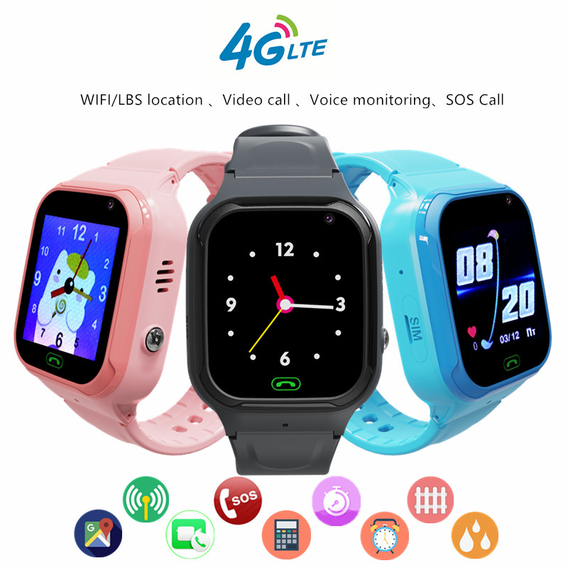 4G çocuklar akıllı telefon izl - Smartwatch Digital Watches For Kid Girl incelemesi ve fiyatı