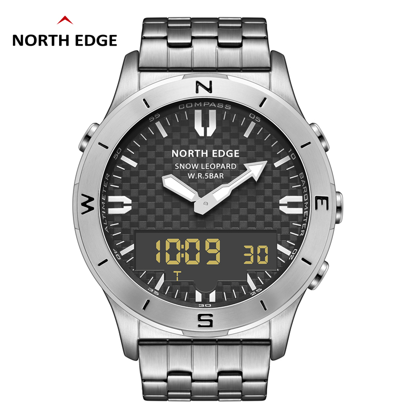 NORTH EDGE erkek dijital saat  - Altimeter Compass Watch incelemesi ve fiyatı