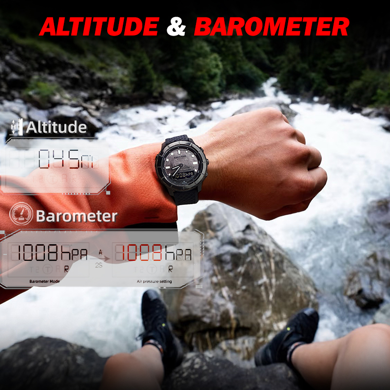 NORTH EDGE 2026 THARSIS Erkek  - Altimeter Compass Watch incelemesi ve fiyatı