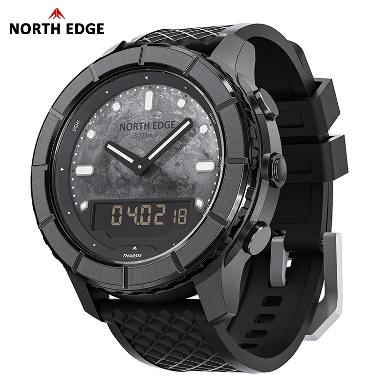 NORTH EDGE THARSIS Erkek Karbo - Altimeter Compass Watch incelemesi ve fiyatı